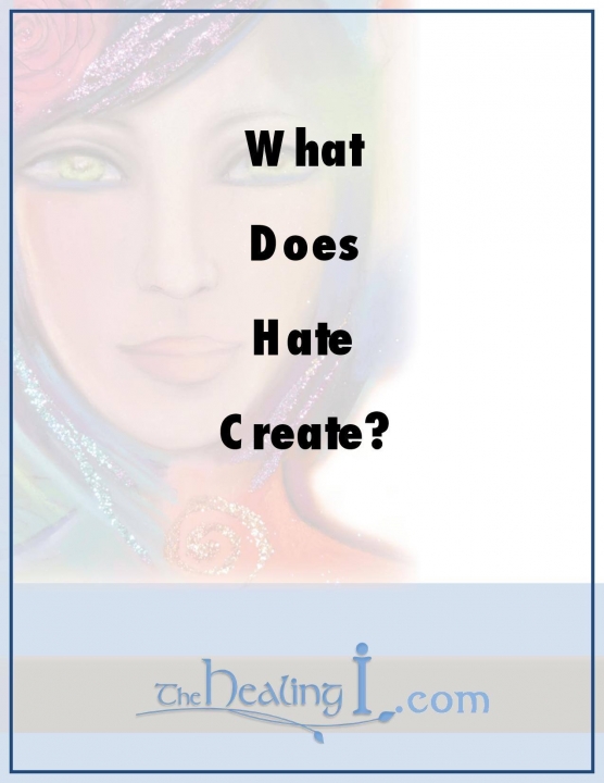 What does Hate Create?, 